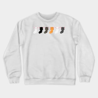 Cat Pack Cute Mini Kittens Crewneck Sweatshirt